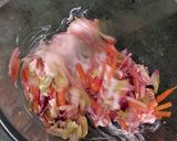 A picture of step 7 of Paneer shawarma roll.