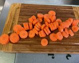 A picture of step 13 of Chicken with Carrots, Spices, and Coconut Milk.