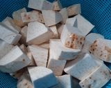 Foto langkah ke 1 dari resep Umbi Keladi Masak Kecap.