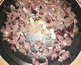 A picture of step 2 of Hibiscus (zobo) drink.