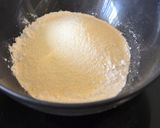 A picture of step 1 of Chole bhature.