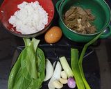 Foto langkah ke 1 dari resep Nasi Goreng Daging Sapi.