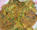 A picture of step 4 of Vegetable Omelette.