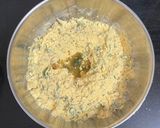 A picture of step 2 of Maize Flour & Veggie Dhokala (Rajasthan Special).