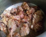 A picture of step 4 of Chicken mtr pulao.