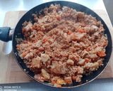 Tofu zöldségekkel és bulgurral recept fázis 5 fotója