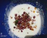 A picture of step 2 of Curd Rice.