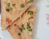 A picture of step 1 of Bread omlate.