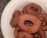 A picture of step 10 of Milkless,butterless doughnut.