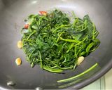 辣炒空心菜的食譜步驟3照片