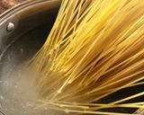 A picture of step 7 of Emily’s Bolognese.