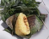 Foto langkah ke 6 dari resep Nasi kuning Bakar Pampis Tongkol kemangi.