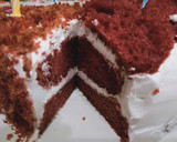 ரெட் வெல்வெட் கேக் (Red velvet cake recipe in tamil) ரெசிபி ஸ்டேப் 5 புகைப்படம்