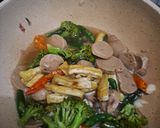 Foto langkah ke 3 dari resep Tumis Tahu bakso brokoli.