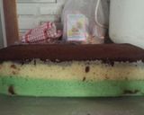 Foto langkah ke 7 dari resep Bronis kukus lembut 3 varian.