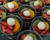 Foto langkah ke 5 dari resep Puding buah.
