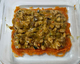 Foto del paso 4 de la receta: Lasaña de pollo al curry y queso