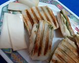 A picture of step 5 of Grilled Potato Cheese Sandwich.