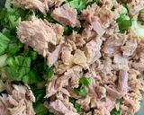 Foto del paso 1 de la receta: Ensalada de apio, atún y huevo