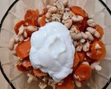 Foto del paso 5 de la receta: Ensalada de alubias blancas al ajo con zanahorias al jengibre