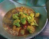 নিরামিষ আলু ফুলকপি (niramish alu fulkopi recipe in bengali) রেসিপি ধাপ - 4 ছবি