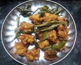 A picture of step 4 of Sweet corn pakoda.