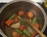 A picture of step 4 of Full of flavour Chicken noodle soup 🍜.