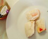Foto del paso 4 de la receta Tapa con tacos de emmental y surimi de cangrejo