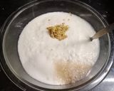 A picture of step 1 of Rava dhokla.