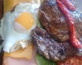 Foto del paso 5 de la receta: Sándwich de carne completo rapidísimo vuelta y vuelta