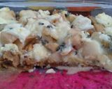 Foto del paso 3 de la receta: Tarta de pollo, pera y queso azul (para amantes de lo agridulce)