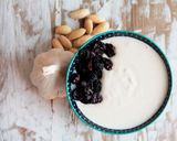 A picture of step 6 of Cordoban Ajoblanco: Chilled Almond Soup.
