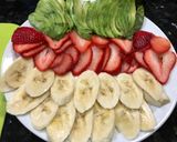 Hình bước làm 3 của món Bánh crepe cuốn trái cây