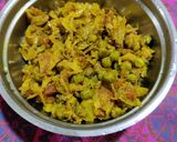 A picture of step 3 of Cabbage gajar mix sabzi.