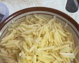 Foto langkah ke 1 dari resep Tempe Teri Kentang (Kentang Mustofa).