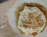 Une image de l'étape 2 de Mini crêpe salée au fromage frais nature / sésame / raisins secs.