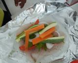Foto del paso 3 de la receta: Pescado empapelado con verduras