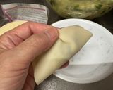 A picture of step 4 of Halal Japanese Gyoza for my friend.