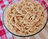 Foto del paso 5 de la receta: Spaghetti con salsa Alfredo 🎥 City lights (Chaplin, 1931)