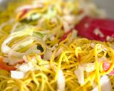 A picture of step 7 of Stir fry noodles.