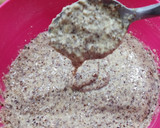 Foto del paso 2 de la receta: 🥯Bagels de lino, avena y yogur 🥯 sin levadura, sin amasado 🥯 Pocos ingredientes