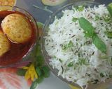 जीरा राईस अंडा करी (jeera rice anda curry recipe in marathi) रेसिपी स्टेप 3 फोटो