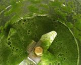 A picture of step 2 of Palak kadhi.