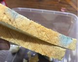 Gambar langkah 1 resipi Roti Telur Versi Casserole.