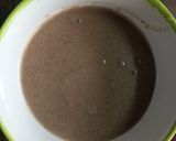 A picture of step 4 of Uji lishe#breakfastchallenge.