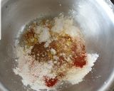 A picture of step 2 of Fried wedges#4week challenge # idd challenge.