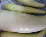 Sayur bening kelor dan labu air langkah memasak 1 foto