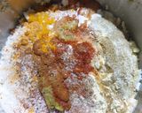 A picture of step 4 of Lauki dhokla.