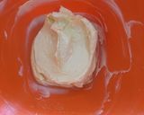 A picture of step 4 of Eggless vanilla cupcake.