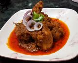 ট্যাঙ্গি রেড চিকেন (tangy red chicken recipe in Bengali) রেসিপির ধাপ 6 ছবি